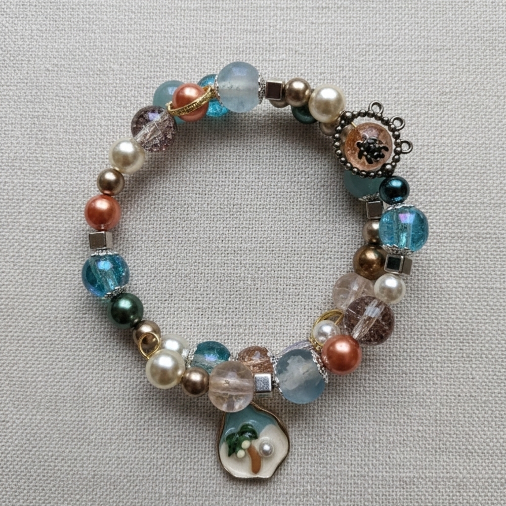 Elegant Multicolor Beaded Bracelet